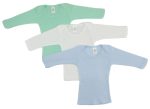 Boys Pastel Variety Long Sleeve Lap T-shirts