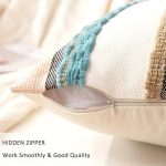 Boho Striped Chenille Throw Pillowcases - Image 3