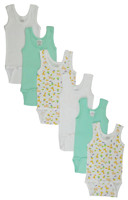 User comments Boys' Printed Tank Top 6 Pack - Image 1