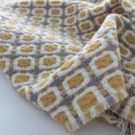 Pastoral Style Yellow Knitted Woolen Blanket - Image 7