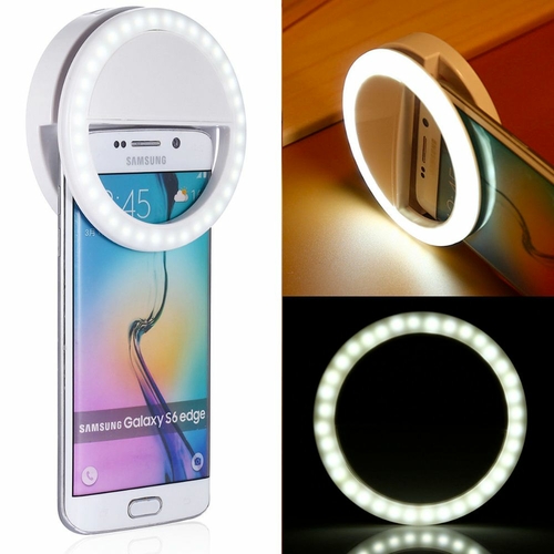 1_19ea384a-f26a-4840-81fe-28a0863d15de.jpg Portable Selfie Ring Clip On for Mobile Phone - Image 1