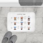 Coffee Time Drinks Bath Mat Home Accents - Image 2