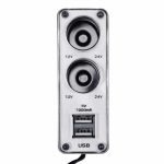 AMZER 2-Socket Cigarette Lighter Adapter 12/24V Car Power Output - Image 2