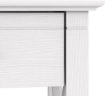 Bush Furniture Key West 60W Modern Farmhouse L Shaped Desk in Pure - Image 4