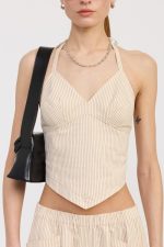 HALTER NECK BUSTIER TOP - Image 7