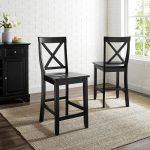 Crosley Furniture X-Back Bar Stool Set - Image 5
