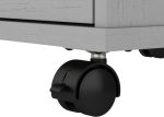 Bush Furniture Key West 2 Drawer Rolling File Cabinet in Cape Cod Gray - Image 7