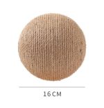 Sleek Wood And Sisal Vertical Cat Toy: The Ultimate Furniture - Image 9