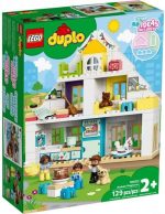 DUPLO Town Modular Playhouse 10929 Dollhouse with Furniture and a - Image 2