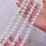 Trailing Yarn Wedding Bridal Veil - Image 4