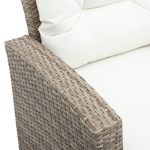 Patio Furniture Set, 4 Piece Outdoor Conversation Set All Weather - Image 9