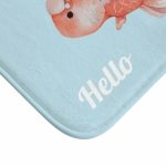 Koi Goldfish Bath Mat - Image 3