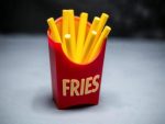 3D-Printed French Fry Pencil Holder  Fun Desk Organizer for Fast Food - Image 2