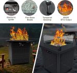 8-Piece Patio Set Furniture Rattan Wicker Outdoor Sectional Sofa with - Image 5