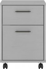 Bush Furniture Key West 2 Drawer Rolling File Cabinet in Cape Cod Gray - Image 6