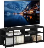 Furniture Entertainment Center Stand with Metal Frame Support for Tvs - Image 5