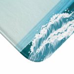 Ocean Waves Bath Mat - Image 3
