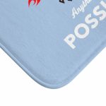 Anything is Possible Flying Pig with Rocket Bath Mat - Image 3