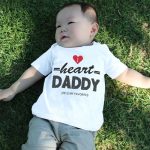 Graphic Snap-on Style Baby Tee, Infant Tee - I - Image 3