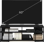 Furniture Entertainment Center Stand with Metal Frame Support for Tvs - Image 4