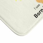 Aerial Yoga Enthusiast Born to Fly Bath Mat - Image 3