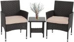 Patio Furniture Set Outdoor Furniture Wicker Bistro Rattan Chair