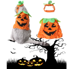 Halloween Pet Cats Costume Props Creative Pumpkin - Image 9
