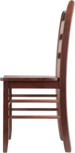 Wood Benjamin Seating, Foot Rest, Walnut, FURNITURE - Image 5