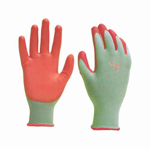 ???????????????????????????????????? Digz 7503360 Womens Polyurethane Gardening Gloves - Green Medium - Image 1