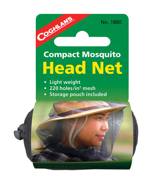 ACHR140322.jpg Coghlans 8963167 Black Mosquito Head Net, 43.3 x 19.7 x 7.9 in. - Image 1