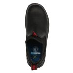 ROCKROOSTER Bakken 6 inch Soft Toe Black Leather Waterproof Work Boots - Image 4