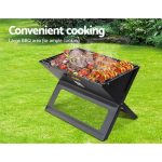 Grillz BBQ Grill Charcoal Smoker Foldable - Image 3