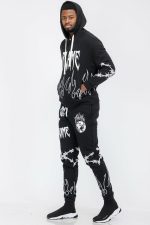 Chenille Flame Sweat Suit - Image 4