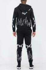 Chenille Flame Sweat Suit - Image 3