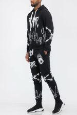 Chenille Flame Sweat Suit - Image 7