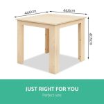 Gardeon Coffee Side Table Wooden Desk Outdoor Furniture Camping Garden