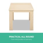 Gardeon Coffee Side Table Wooden Desk Outdoor Furniture Camping Garden - Image 4