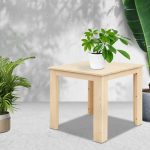 Gardeon Coffee Side Table Wooden Desk Outdoor Furniture Camping Garden - Image 6