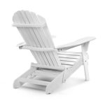 Gardeon Sun Lounge Outdoor Chairs Wooden Foldable Patio Furniture - Image 2