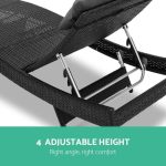 Gardeon Sun Lounge Wicker Lounger Outdoor Furniture Beach Chair Garden - Image 5