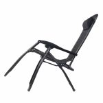 Gardeon Set of 2 Zero Gravity Chairs Reclining Outdoor Furniture Sun - Image 4