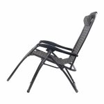 Gardeon Set of 2 Zero Gravity Chairs Reclining Outdoor Furniture Sun - Image 4