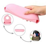 Fashionable silicon Breastplate Baby Bib Waterproof Solid Infant - Image 5