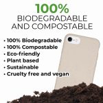 Biodegradable phone case - Natural White - Image 2