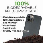 Biodegradable phone case - Black - Image 2