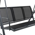 Gardeon Outdoor Swing Chair Garden Bench Furniture Canopy 3 Seater - Image 5
