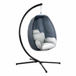 Gardeon Outdoor Furniture Egg Hammock Hanging Swing Chair Pod Lounge - Image 4