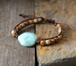 Amazonite Beaded Bracelet Embrace Tranquility and Style - Image 2