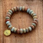 Imperial Jasper Lotus Bracelet - Image 3
