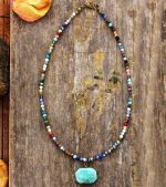 Amazonite Choker Necklace - Image 2